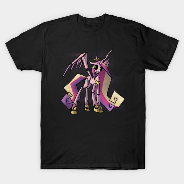 My Little Pony - Queen Chrysalis/Princess Cadence Animatronic T-Shirt by Kaiserin